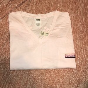 PINK vs big comfy tee